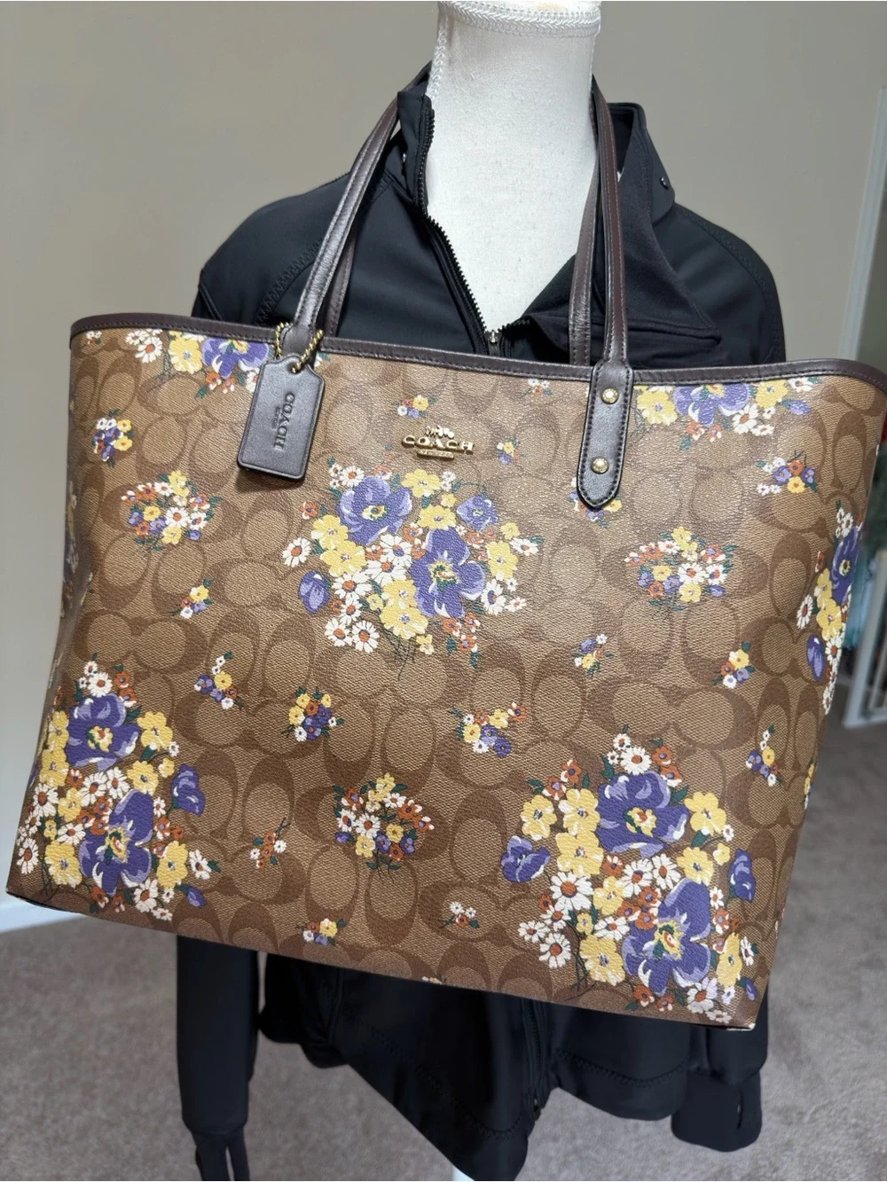 Coach Reversible City Tote